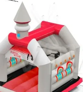 Bounce Church with roof commercial inflatable bounce