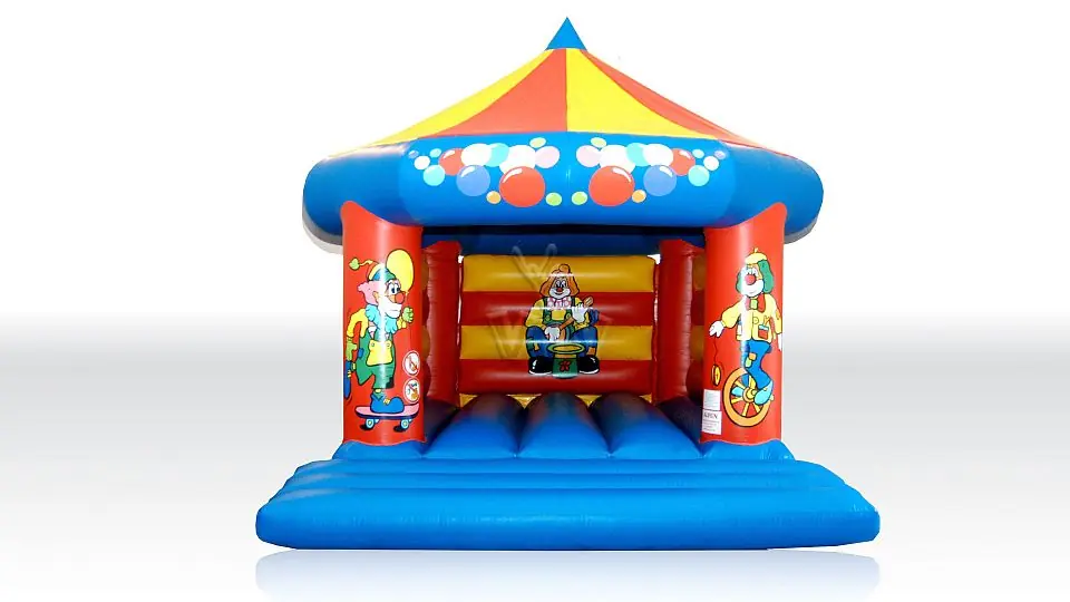 Bounce Circus with roof commercial inflatable bounce