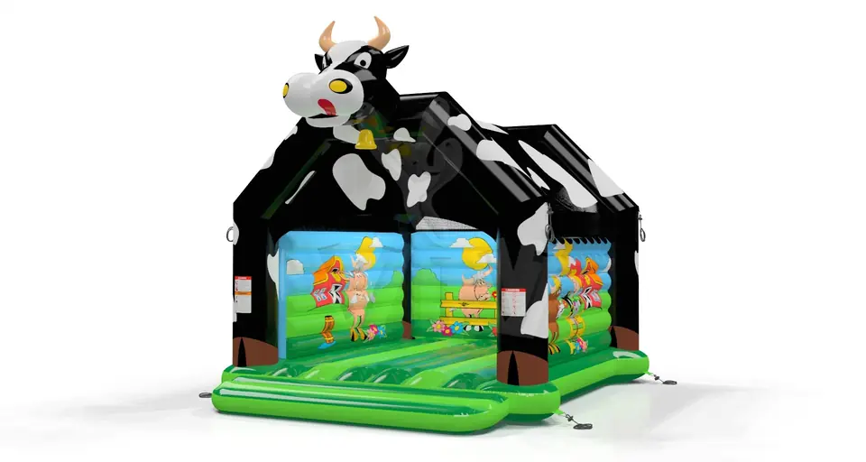 Bounce Cow with roof commercial inflatable bounce