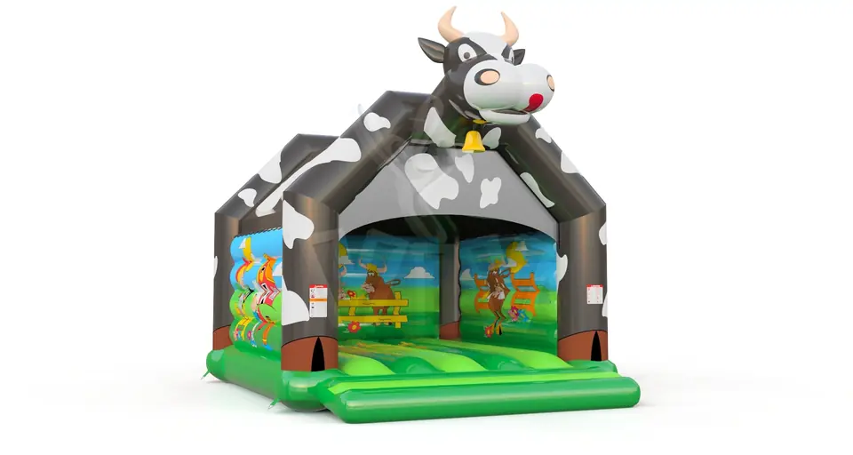 Bounce Cow with roof commercial inflatable bounce