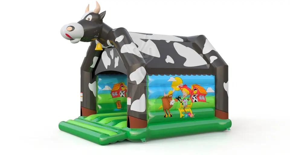 Bounce Cow with roof commercial inflatable bounce