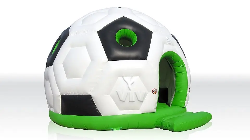 Bounce football with roof commercial inflatable bounce