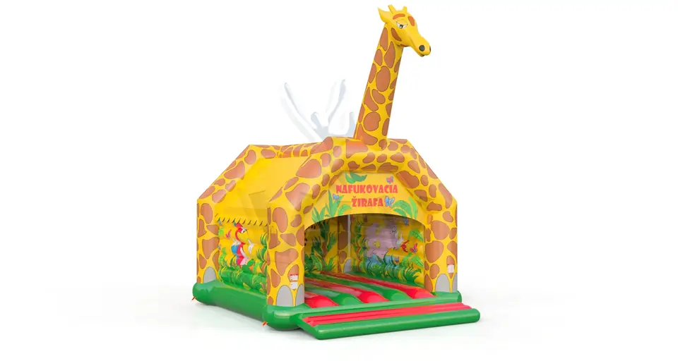 Bounce Giraffe commercial inflatable bounce