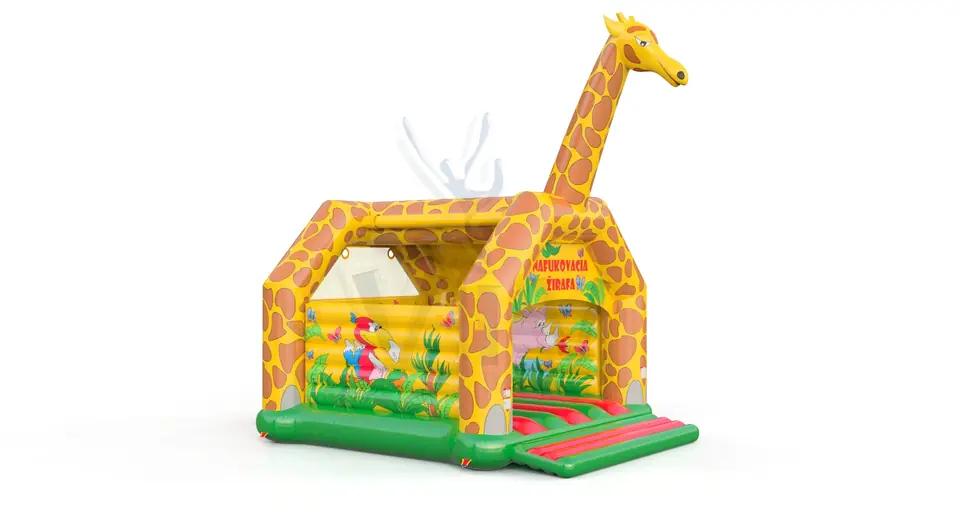 Bounce Giraffe commercial inflatable bounce
