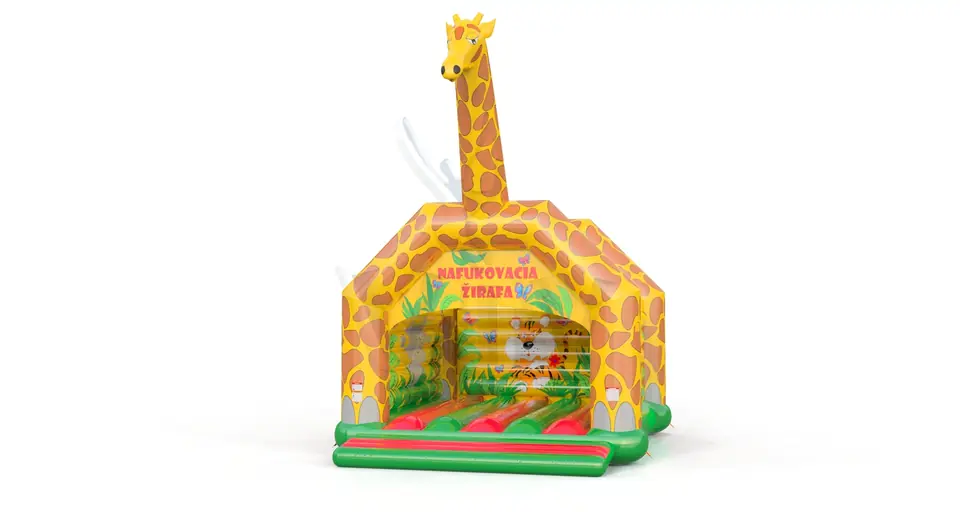 Bounce Giraffe commercial inflatable bounce