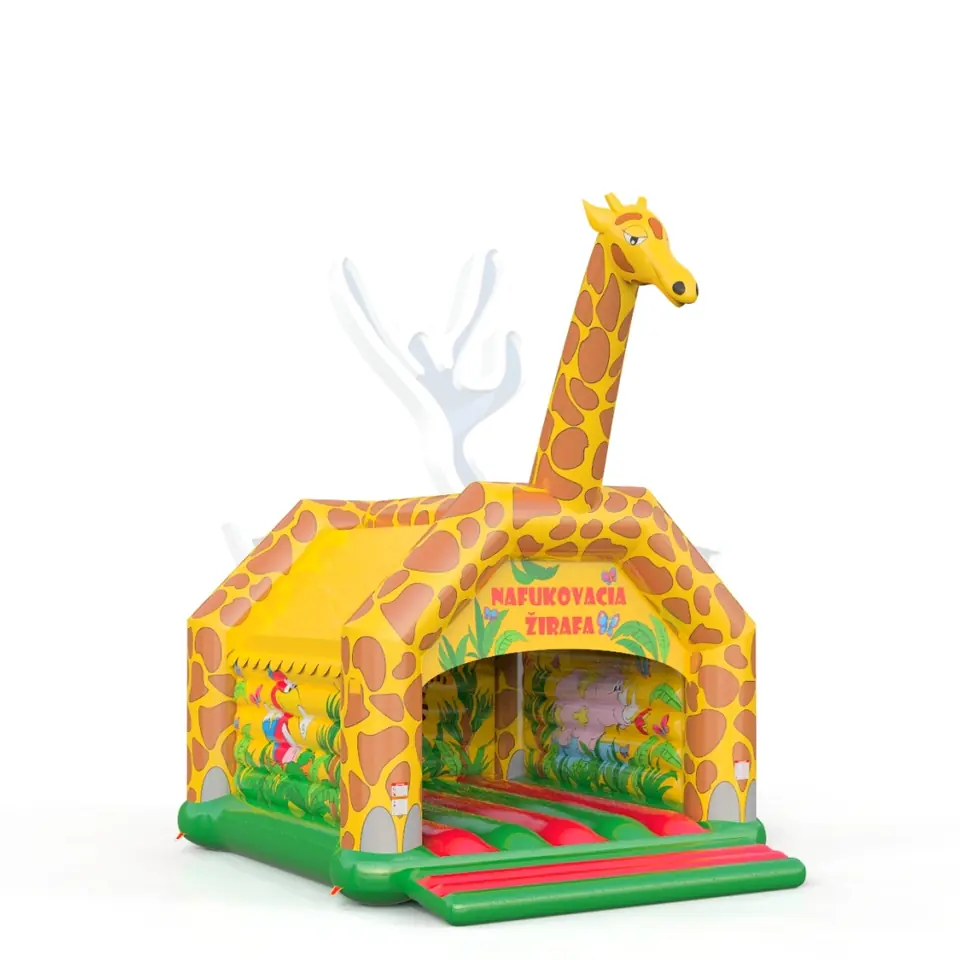 Bounce Giraffe commercial inflatable bounce