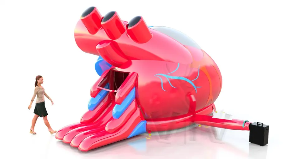 Bounce Heart commercial inflatable bounce