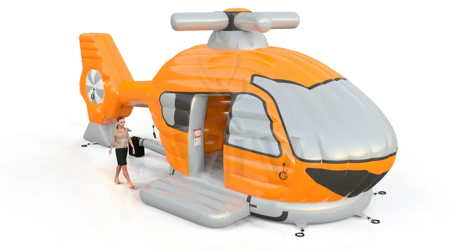 Bounce Helicopter commercial inflatable bounce