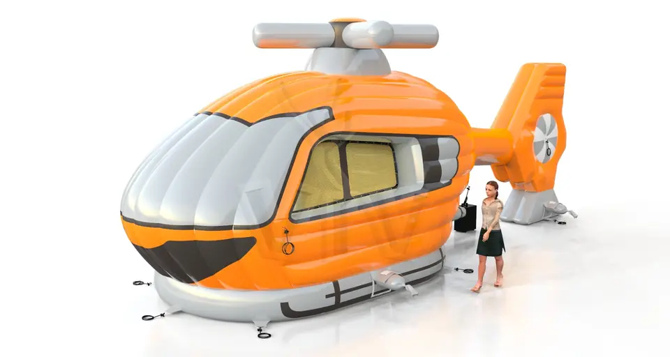 Bounce Helicopter commercial inflatable bounce