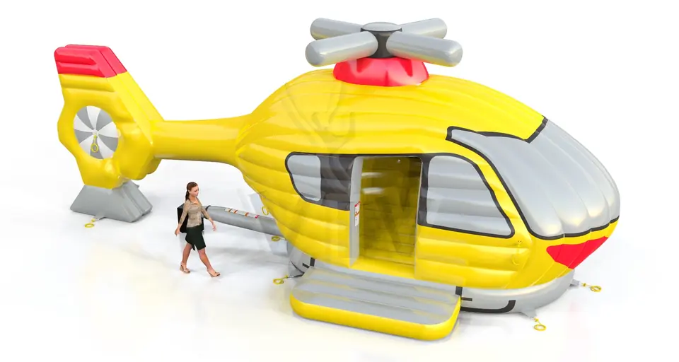 Bounce Helicopter commercial inflatable bounce