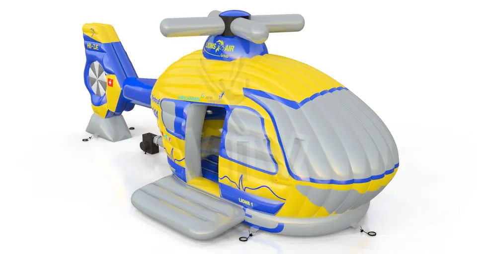 Bounce Helicopter AAA commercial inflatable bounce