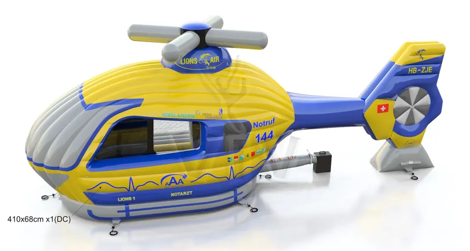 Bounce Helicopter AAA commercial inflatable bounce