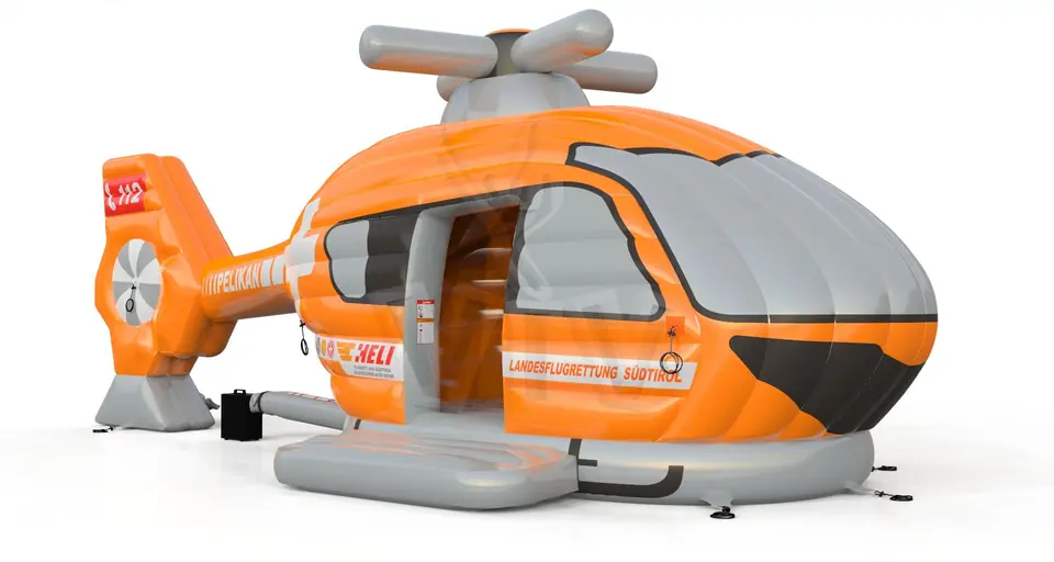 Bounce Helicopter Pelikan commercial inflatable bounce