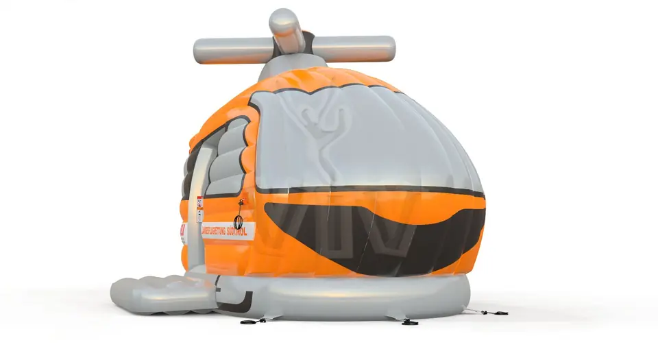 Bounce Helicopter Pelikan commercial inflatable bounce