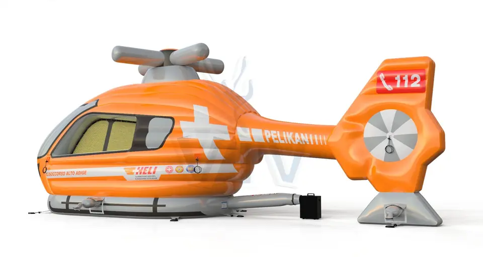 Bounce Helicopter Pelikan commercial inflatable bounce
