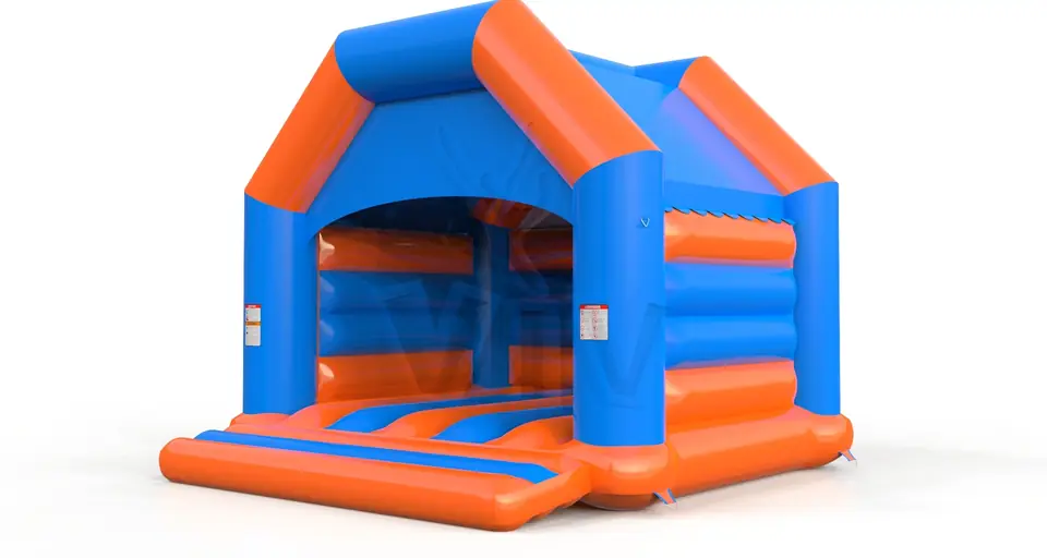 Bounce L with roof commercial inflatable bounce