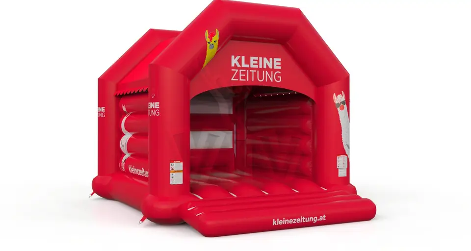 Bounce M Kleine Zeitung commercial inflatable bounce