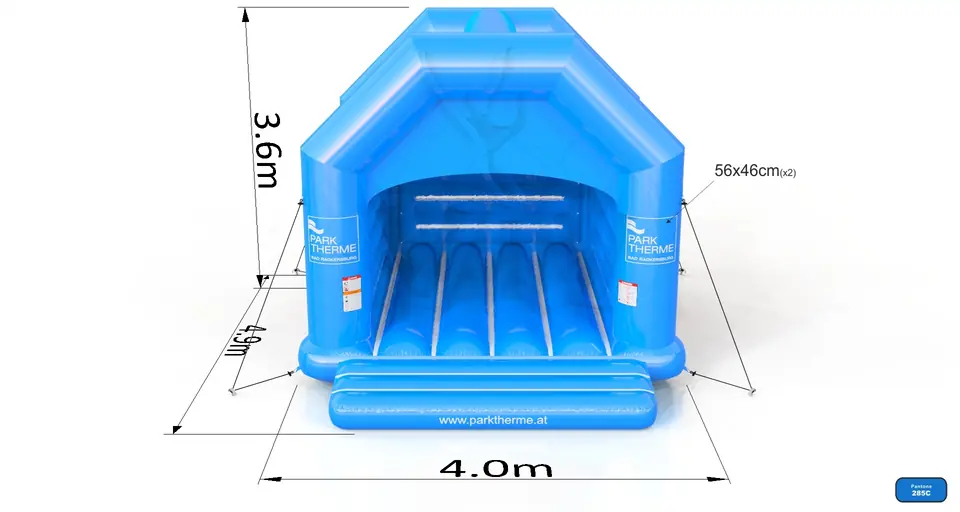 Bounce M Park Therme commercial inflatable bounce