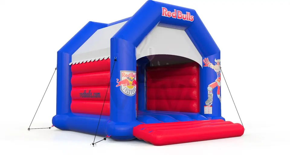 Bounce M Red Bull commercial inflatable bounce