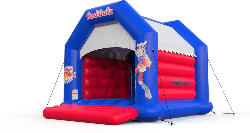 Bounce M Red Bull commercial inflatable bounce
