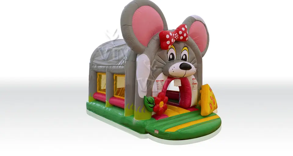 Bounce Mouse Micro with Roof - Micro Collection commercial inflatable bounce
