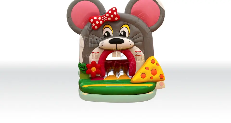 Bounce Mouse Micro with Roof - Micro Collection commercial inflatable bounce