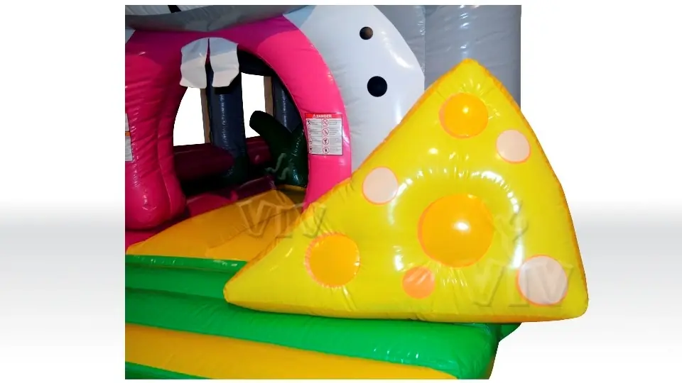 Bounce Mouse with roof and figures - Creatures Collection commercial inflatable bounce