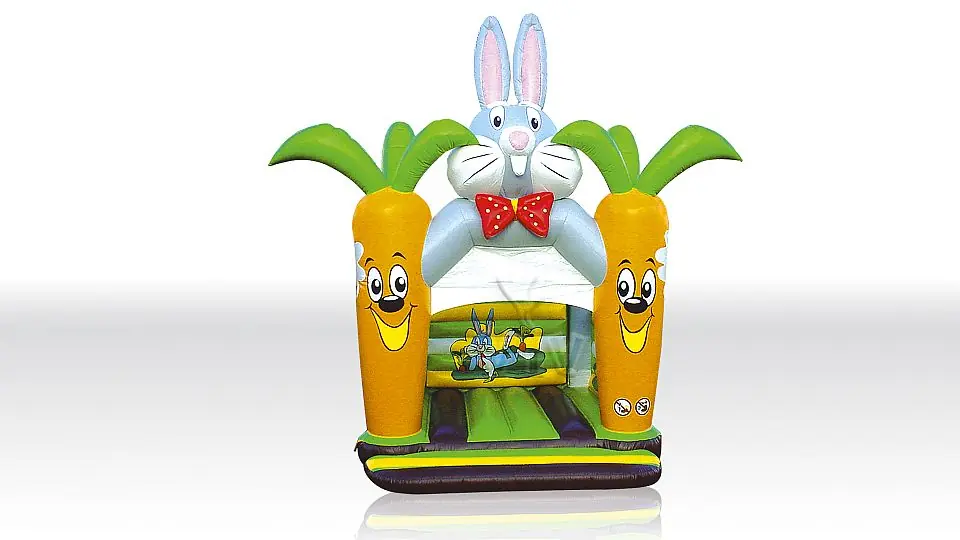 Bounce Rabbit with roof commercial inflatable bounce