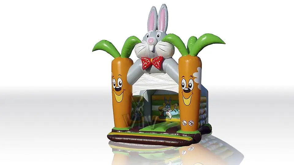 Bounce Rabbit with roof commercial inflatable bounce