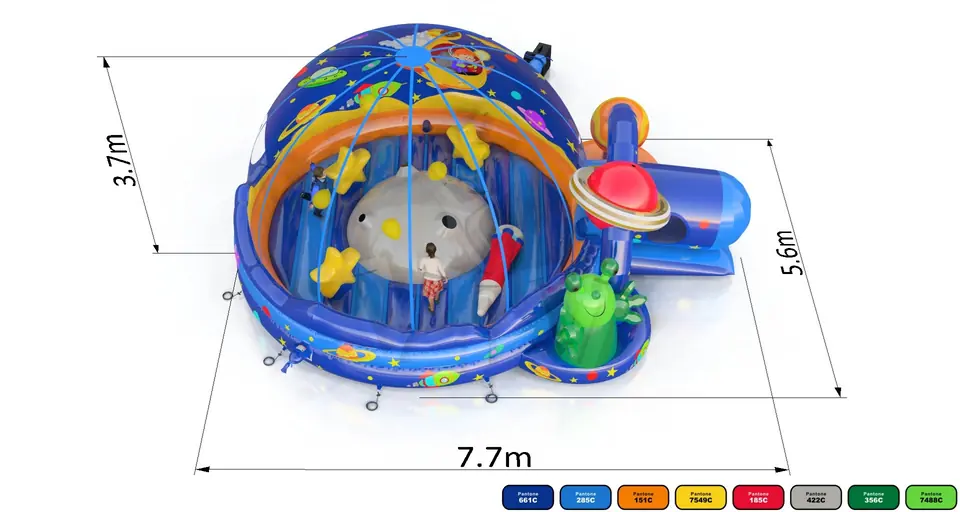 Bounce Sphere Cosmos commercial inflatable bounce