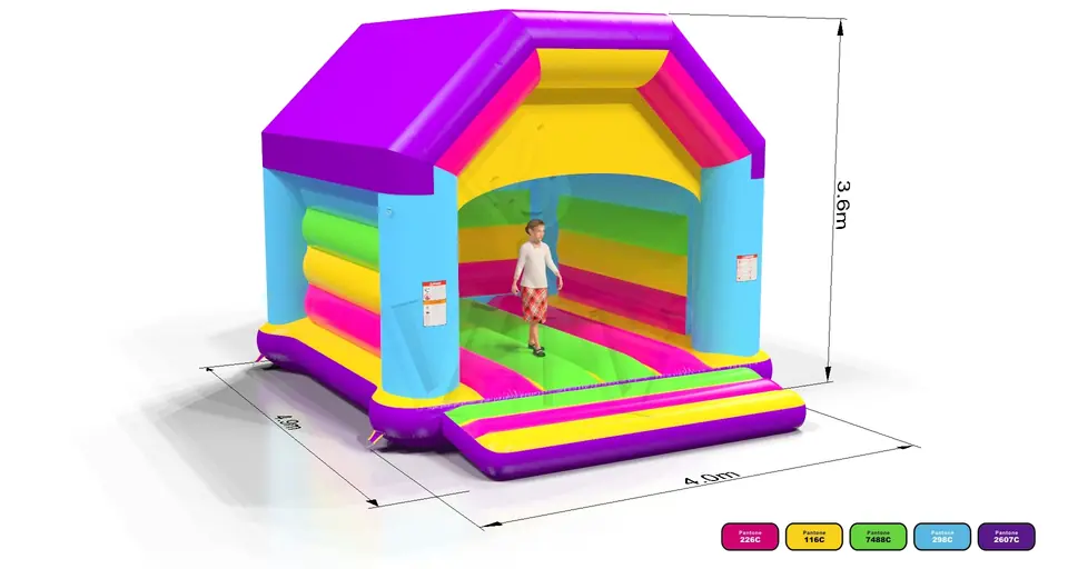 Bounce Startup M (all weather roof) commercial inflatable bounce