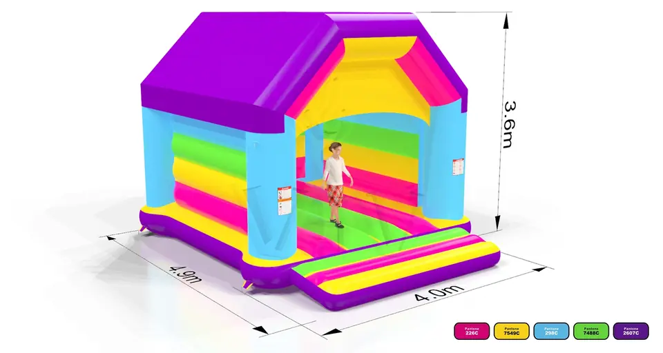 Bounce Startup M (all weather roof) commercial inflatable bounce