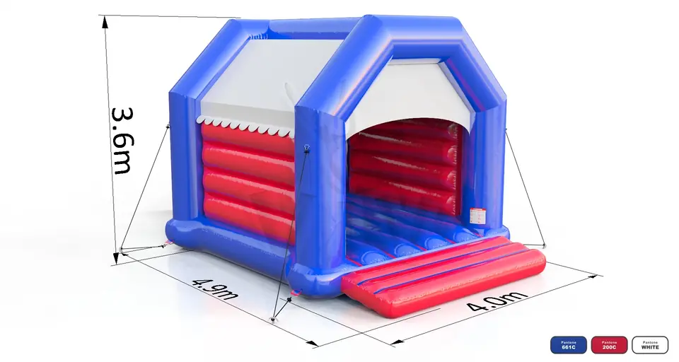 Bounce Startup M with roof commercial inflatable bounce