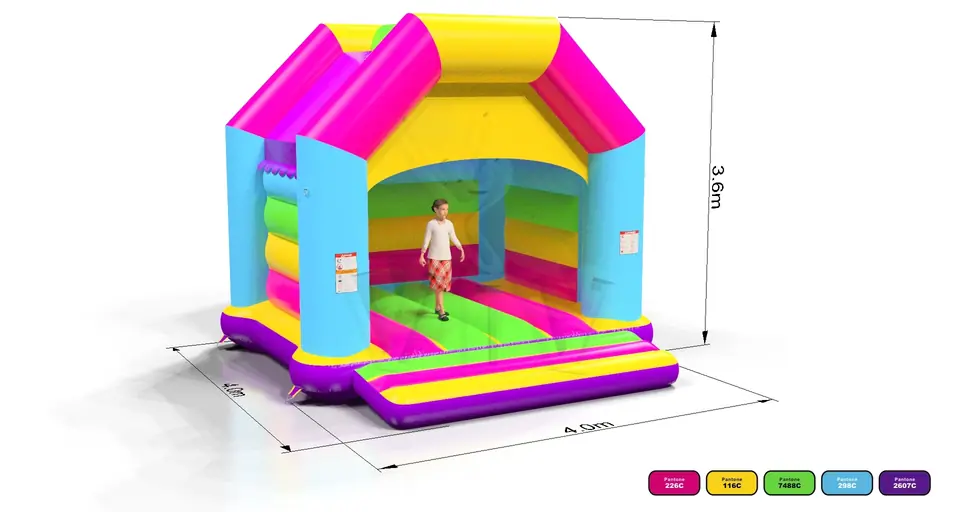 Bounce Startup M2 (sunproof roof) commercial inflatable bounce