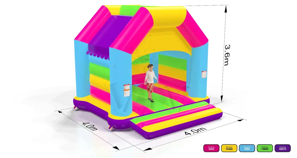 Bounce Startup M2 (sunproof roof) commercial inflatable bounce