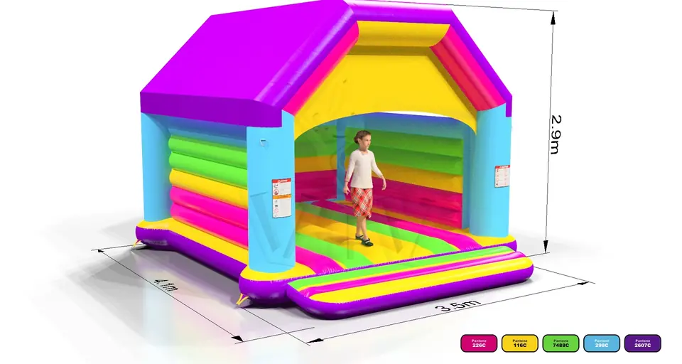 Bounce Startup S (all weather roof) commercial inflatable bounce