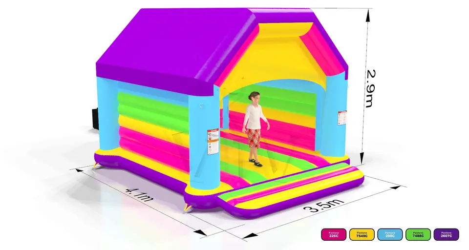 Bounce Startup S (all weather roof) commercial inflatable bounce