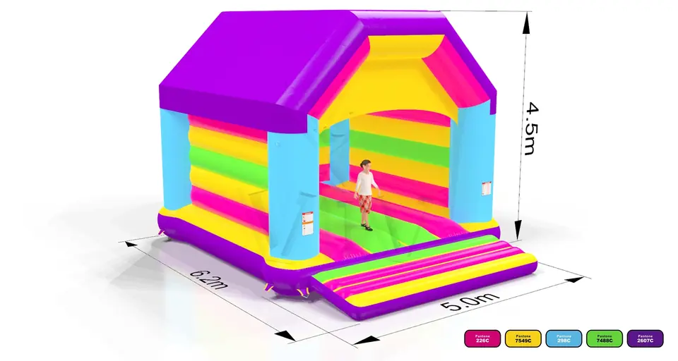 Bounce Startup XL (all weather roof) commercial inflatable bounce