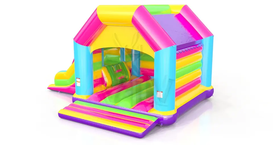 Bounce Startup XL with roof and slide commercial inflatable bounce