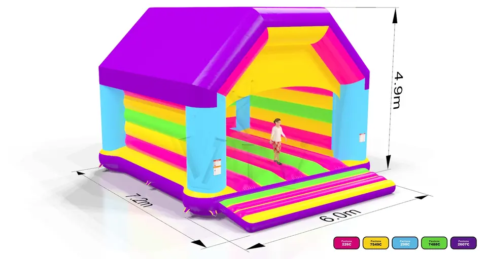 Bounce Startup XXL (all weather roof) commercial inflatable bounce