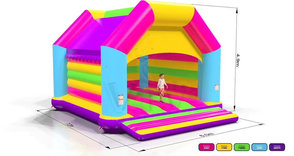 Bounce Startup XXL (sunproof roof) commercial inflatable bounce