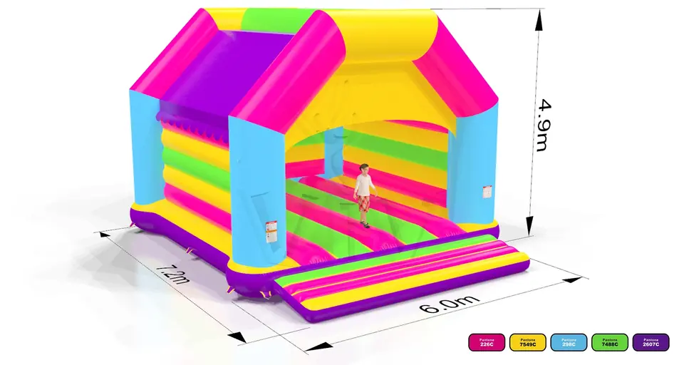 Bounce Startup XXL (sunproof roof) commercial inflatable bounce