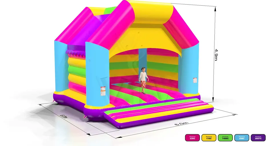 Bounce Startup XXL2 (sunproof roof) commercial inflatable bounce