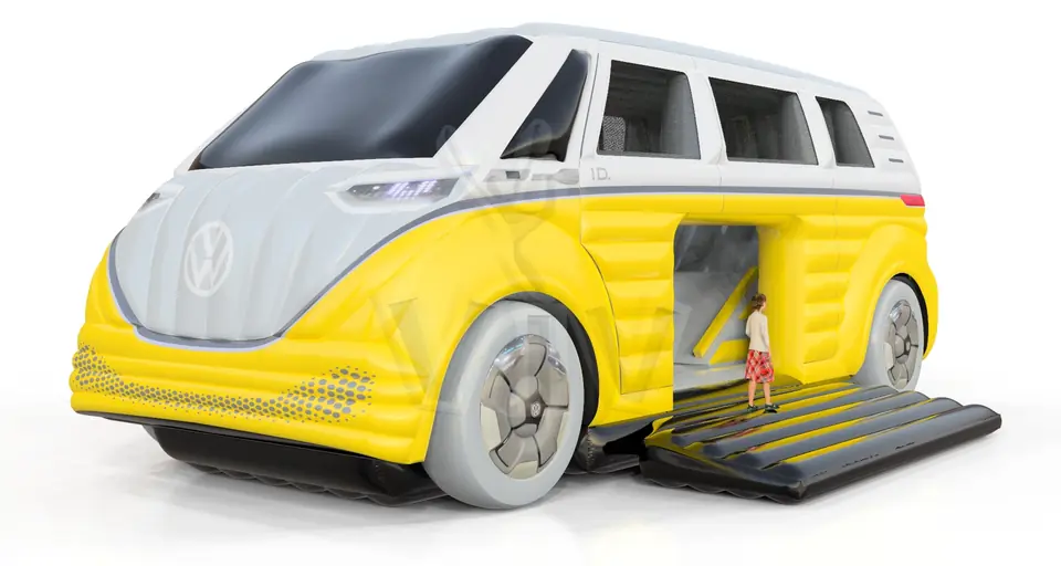 Bounce Volkswagen Buzz commercial inflatable bounce