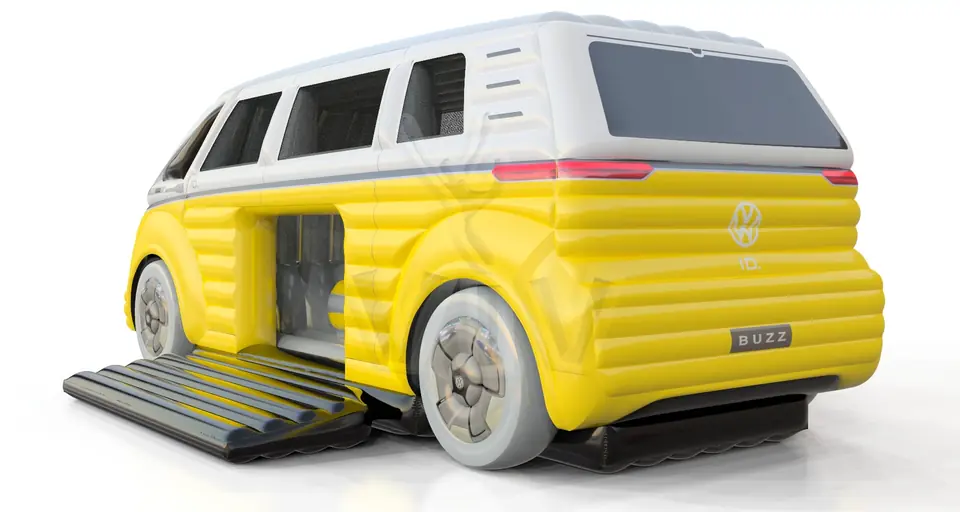 Bounce Volkswagen Buzz commercial inflatable bounce