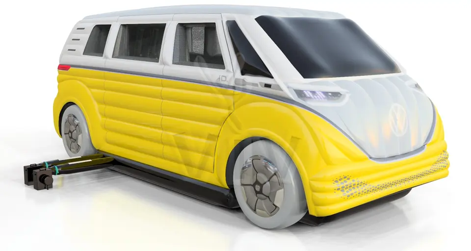 Bounce Volkswagen Buzz commercial inflatable bounce
