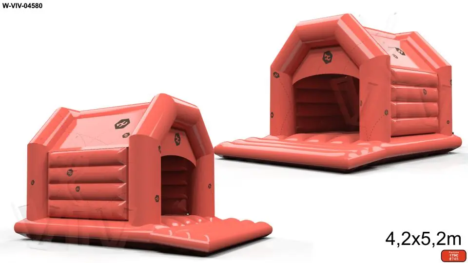 Bounce with roof BC commercial inflatable bounce