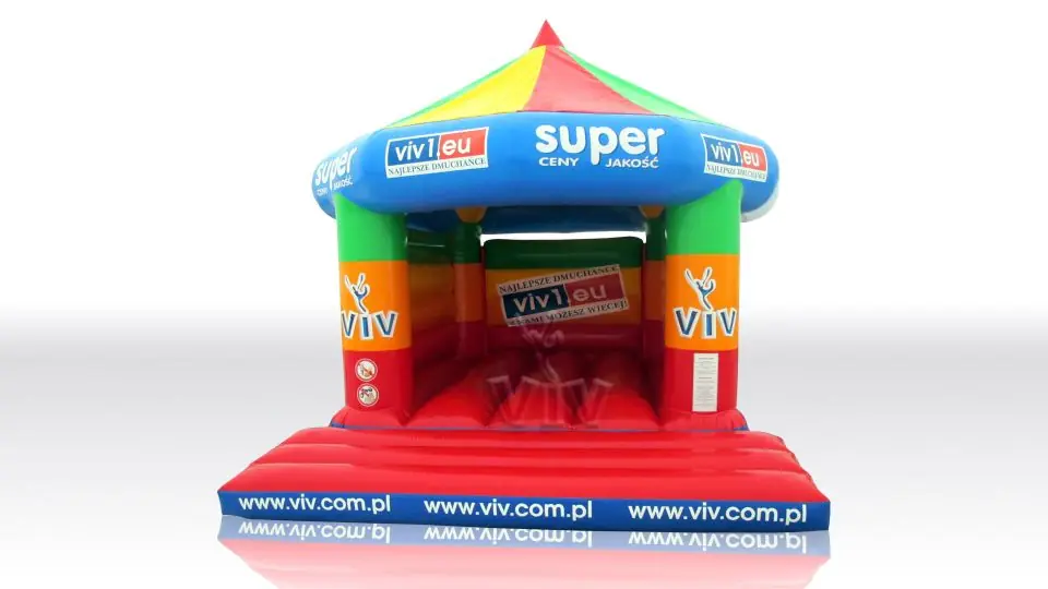 Bounce with roof VIV commercial inflatable bounce