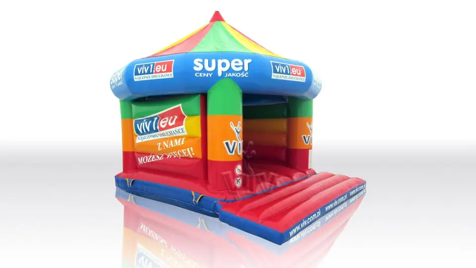 Bounce with roof VIV commercial inflatable bounce