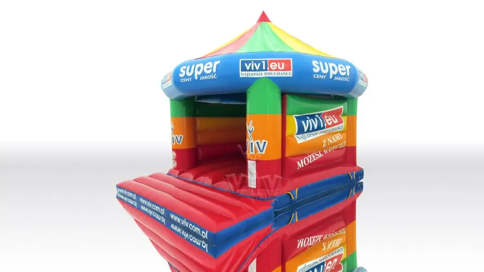 Bounce with roof VIV commercial inflatable bounce